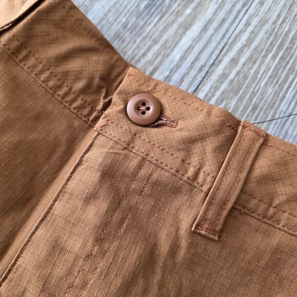 Nike Club Woven Cargo Shorts Ripstop British Tan Brown FN3517-281 Men's Size 28 - Picture 4 of 8